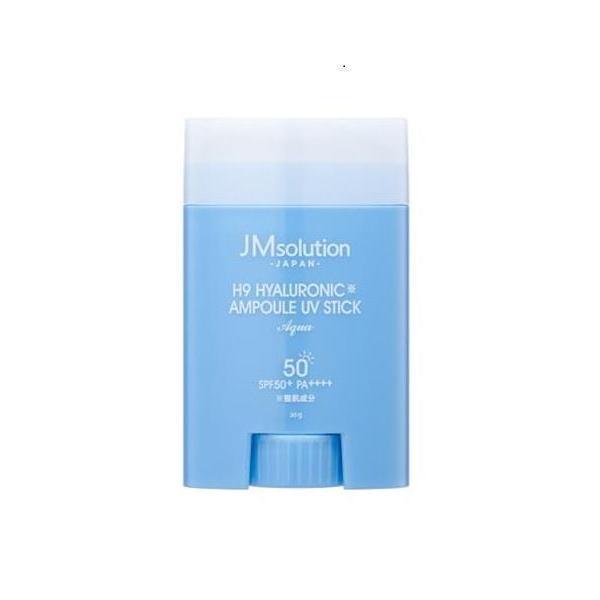 ジェイエムソリューションジャパン  H9  ヒアルロニック アンプル UV スティック 20g 10秒 UV 日焼け止め ヒアルロン酸 バー