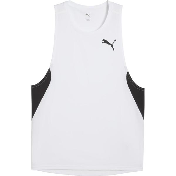 PUMA プーマ M CROSS THE LINE SINGLET 3.0 PUMA WHITE ウェルネス ウェアー