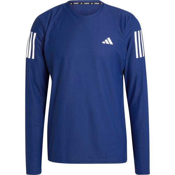 adidas アディダス オウン ザ ラン 長袖Tシャツ ダークブルー 陸上・ランニング ウェアー