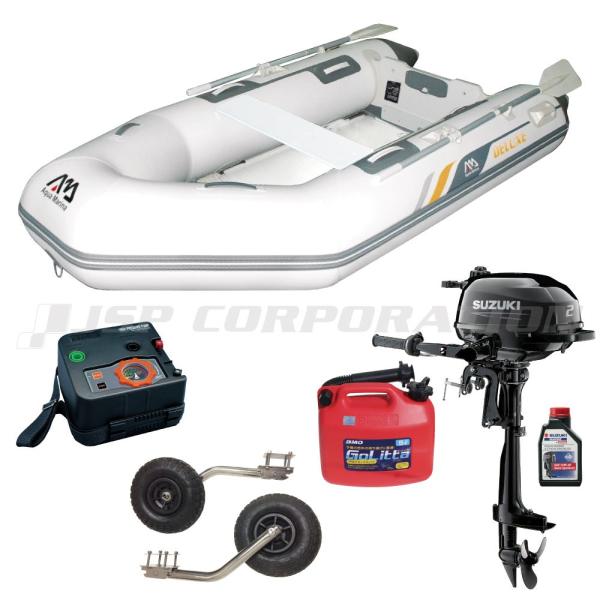 4人乗りアルミフロアゴムボートの魅力と使い方