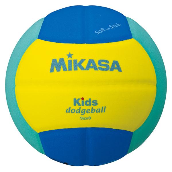 MIKASA SD00-YLG スマイルドッジ0号 EVA 約150g 青/黄/緑