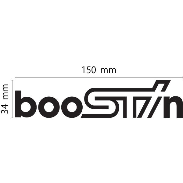 STI boostin カッティングステッカー JDM