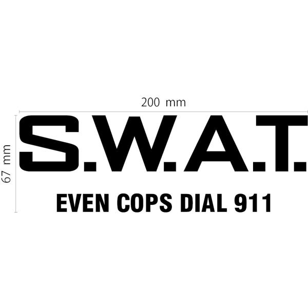 SWAT カッティングステッカー : STECARS Design lab - 通販 - Yahoo
