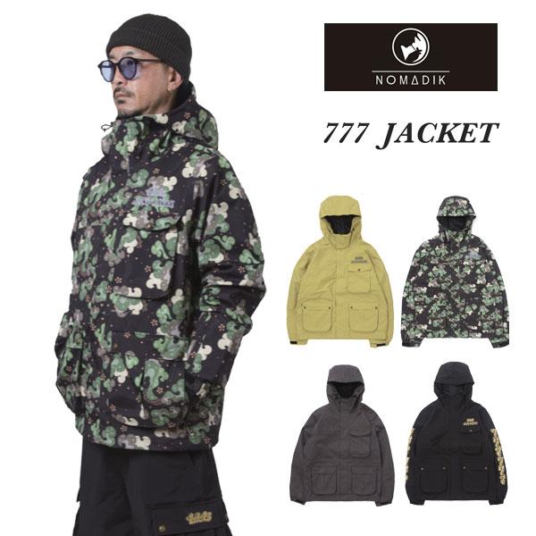 26-27モデル NOMADIK ノマディック スノーボード ウェア 777 JACKET スリーセブンジャケット 國母和宏 JAPAN BRAND L XL
