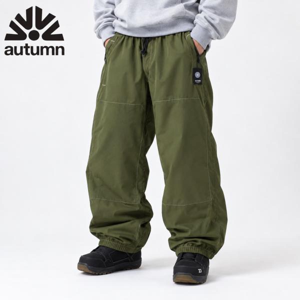 AUTUMN オータム スノーボード ユニセックス ウェア パンツ CASCADE SERVICE PANT カスケードサービス ルーズフィット 太目 ズボン 型落ち