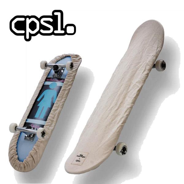 CPSL カプセル THE BEARING コラボ スケートボード カバー ケース SKATE SOCK カラー NATURAL スケボー skateboard 収納 スケートソック フリーサイズ