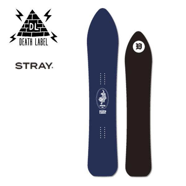 26-27モデル【DEATH LABEL デスレーベル】スノーボード STRAY ストレイ ディレクショナル キャンバー パウダーボード 166cm 国産 made in japan