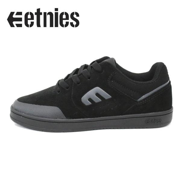 etnies エトニーズ キッズ スケートシューズ KIDS MARANA カラー BLACK/RAW 子供用 スケボー 靴 スケシュー マラナ