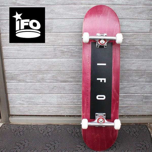 IFO スケートボード コンプリート IFO SKATEBOARDS（アイエフオースケートボード） IFO SKATEBOARD