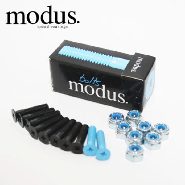 MODUS モーダス スケートボード スケボー ビス ナット セット SCREW POSI プラス 7/8インチ カラービス