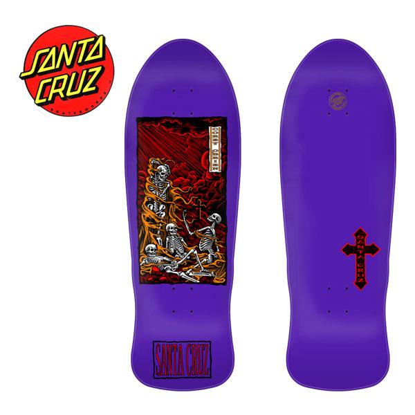 【SANTA CRUZ サンタクルーズ】スケートボード RE-ISSUE O'BRIEN PURGATORY 復刻デッキ 9.85インチ オールドスクール 正規ディーラー
