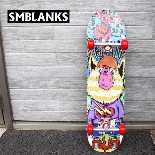 smblanks コンプリート 中古 練習用 MBR SMBLANKS スケートボード