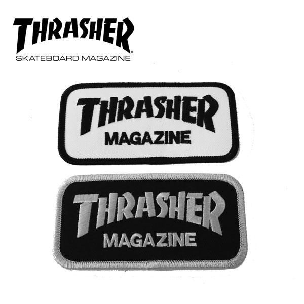 THRASHER スラッシャー スケートボード スケボー ワッペン パッチ アップリケ アイロン圧着