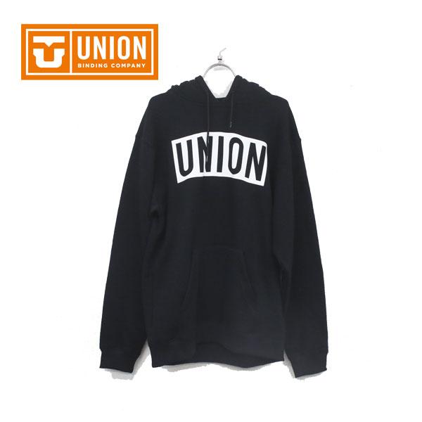 UNION BINDING ユニオン スノーボード パーカー プルオーバー TEAM HOODIE 黒 裏起毛 肉厚