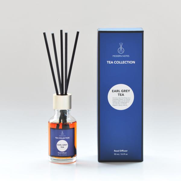 【公式直営店】MODERN NOTES ティーコレクション リードディフューザーミニ EARL GREY TEA（90mL）