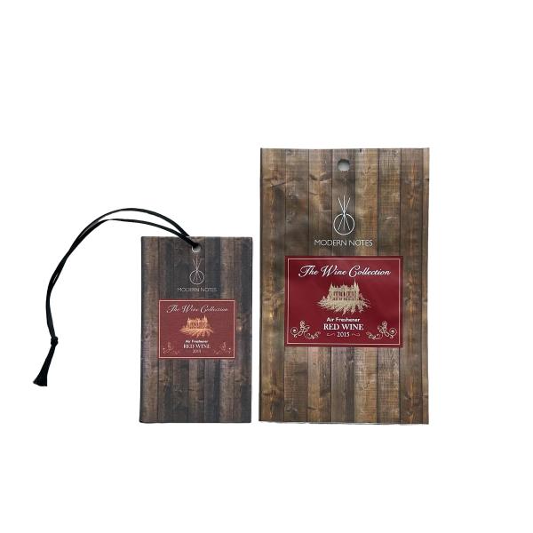 『MODERN NOTES(モダンノーツ)』ワインコレクション エアーフレッシュナー液体を使わない吊り下げタイプのフレグランス。車、クローゼット、小さいお子様やペットの手が届く場所など、こぼれる心配からこれまでフレグランスを置けなかった場所...