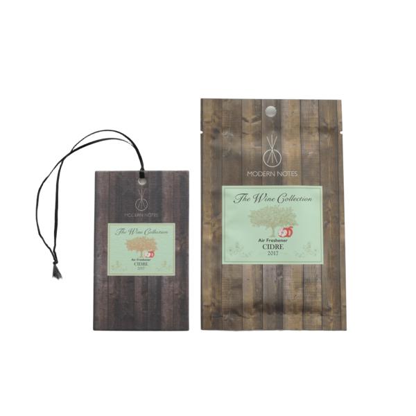 【公式直営店】MODERN NOTES ワインコレクション エアーフレッシュナー CIDRE（1枚入）