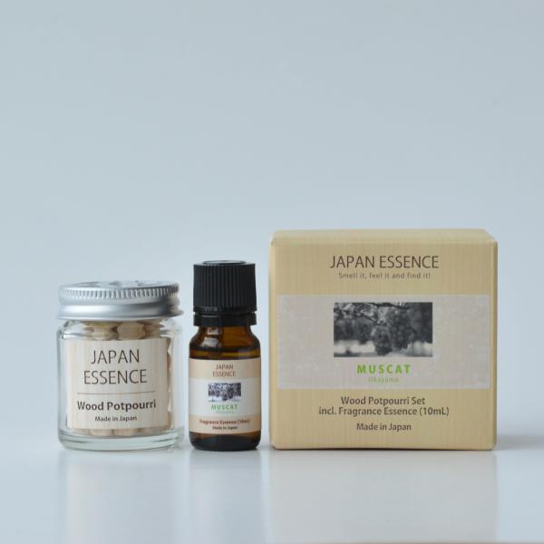 【公式直営店】JAPAN ESSENCE ウッドポプリセット MUSCAT