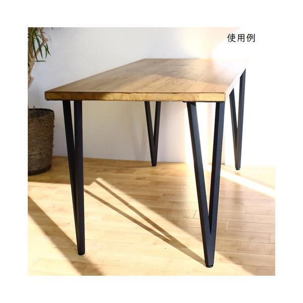 V���e�[�u���r �S�{�Z�b�g �e�[�u�� �r ����68cm �A�C�A�� �X�`�[�� ������� DIY �V���[�v �� �S�r �u���b�N ���ւ��r ���{�� 000552 ���i�摜3
