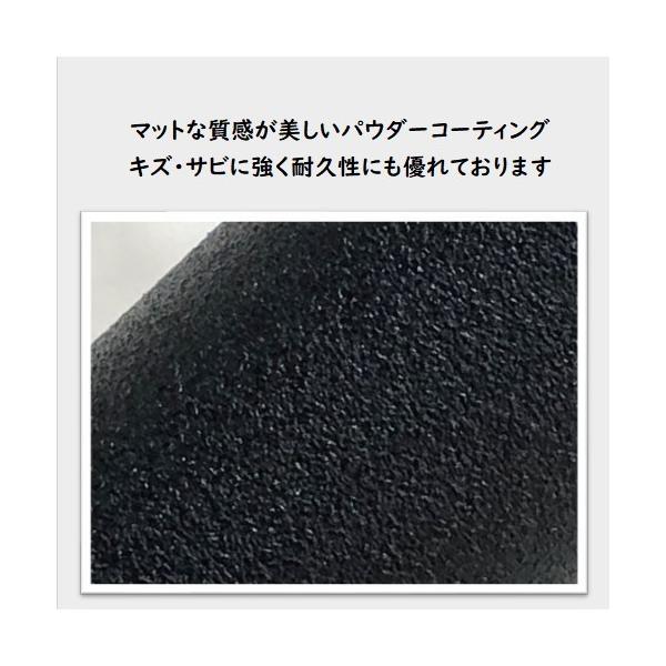�T�C�h�e�[�u�� ���a33cm ����58cm �X�`�[���e�[�u�� �A�C�A���e�[�u�� �ۃe�[�u�� �\�t�@�[�T�C�h �i�C�g�e�[�u�� ������� �ԑ� �� ���{�� 8-BLACK ���i�摜4
