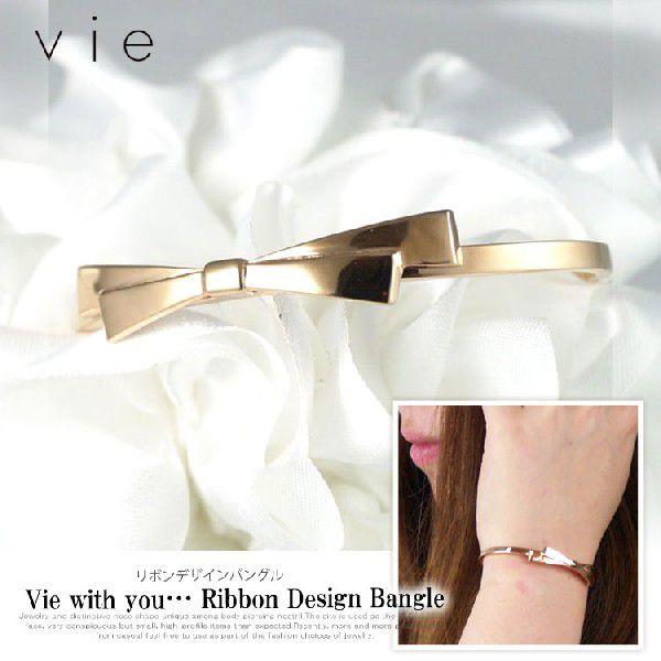 ステンレスブレスレット Vie リボンデザインバングル ピンクゴールド ステンレスバングル 金属アレルギー サージカルステンレス B1174p 金属アレルギー対応ステンシーナナ 通販 Yahoo ショッピング