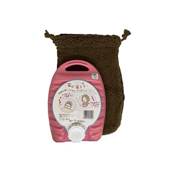 他サイト： 尾上　ポリ湯たんぽ１．７Ｌ袋付の商品画像