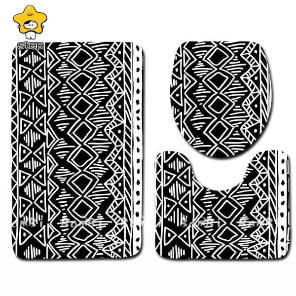 【商品内容】3点セット：トイレマット、フタカバー、バスマット【素材】表地フランネル裏地ポリエステル、ゴム【中国製】※タグは外国語です。※採寸は製造メーカー提供情報ですので多少誤差が生じる場合がございます。※商品画像はご覧になるモニター等や環...