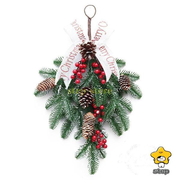 検索キーワード：クリスマス 飾り 花 ギフト 花輪 リース 店舗 玄関 壁掛け 庭園 装飾 飾り フラワーギフト クリスマスリース クリスマス 花輪 ドア 壁飾り ガーランド オーナメント 松かさ デラックスリース ナチュラルリース 部屋飾...