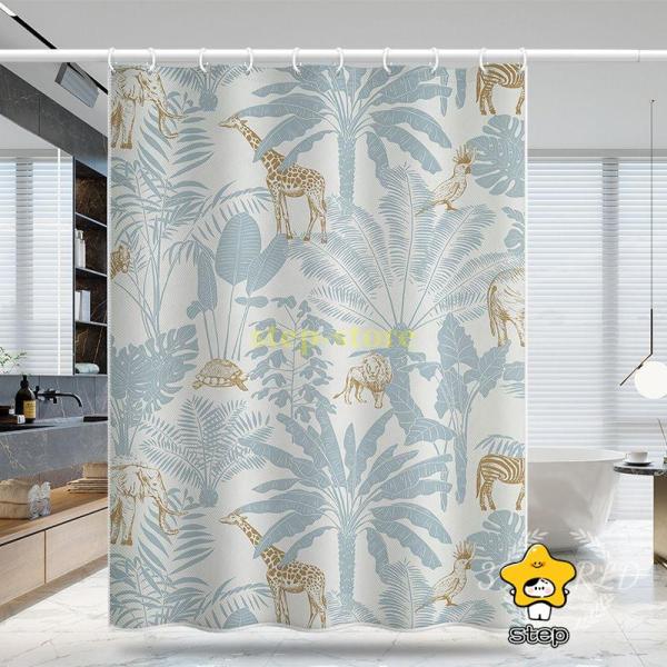 ◆商品コード：step796◆素材：ポリエステル100％ ◆サイズ ：11サイズ◆セット内容 ：シャワーカーテン+リング※サイズオーダーご希望の方は、ご注文の際以下の情報を【ご要望欄】にご記入ください。  1.製作幅 （-200cm）   ...