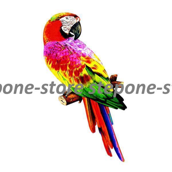 カラフルな人工オウムの置物彫刻ガーデン パーティーの装飾スタイル F  