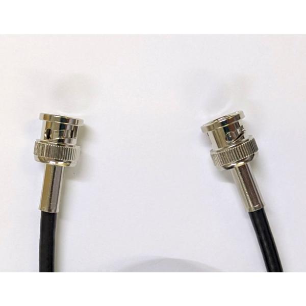BNCケーブル 50オーム BNC(オス)-BNC(オス) ケーブル  RG58A/U（フジクラ） BNCプラグ（トーコネ） 8m