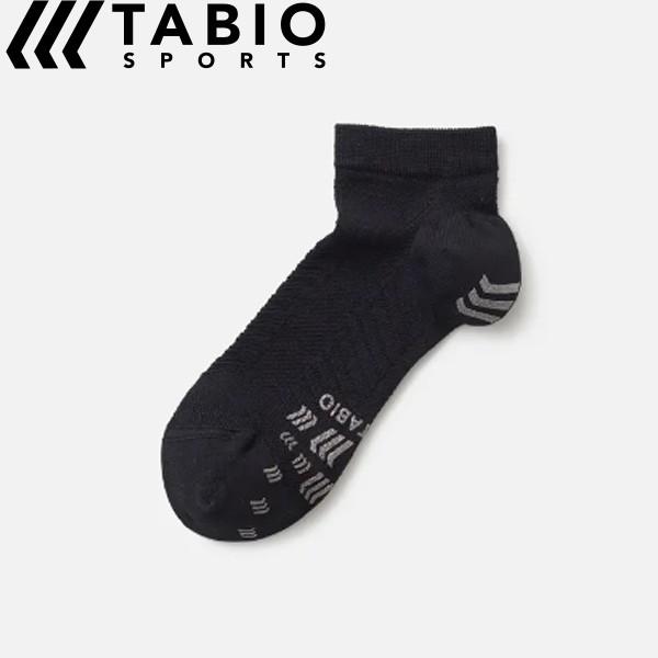 【ゆうパケット】23〜25cm【タビオ】Tabio レーシングラン (ブラック) ランニング ソックス 靴下 メンズ 071120040-12