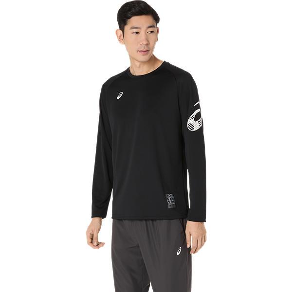 [アシックス] ドライ長袖シャツ 2031F161-001 バレーボール 【VB】