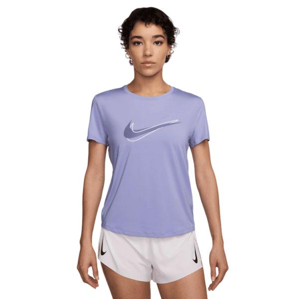 ナイキ ランニングウェア ナイキ ウィメンズ ワン スウッシュ HBR DF S/S トップ HJ2205-533 NIKE 【レディース】 Tシャツ 半袖 SU25 ap-w-shirt  tf25  rsnike