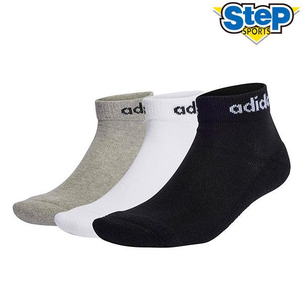 アディダス ソックス リニア クッション アンクルソックス3足組 IC1304 adidas 【メンズ】 【レディース】 25FW cat-apa-sock