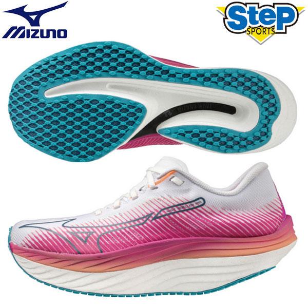 [ミズノ] ランニングシューズ ウエーブリベリオン PRO レディース 24cm ミズノ（MIZUNO）（レディース）ランニングシューズ ウエーブ