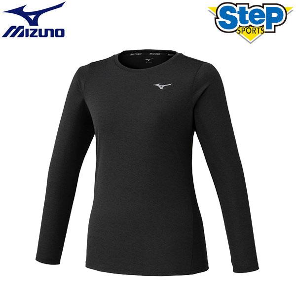 ミズノ Tシャツ ランニング クイックドライTシャツ（長袖） J2MAC72209 mizuno【レディース】ランニング 陸上 ロングスリーブ 25AW 25FW ap-w-shirt
