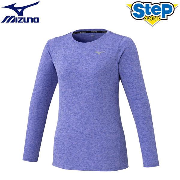 ミズノ Tシャツ ランニング クイックドライTシャツ（長袖）J2MAC72222 mizuno【レディース】ランニング 陸上 ロングスリーブ 25AW 25FW ap-w-shirt