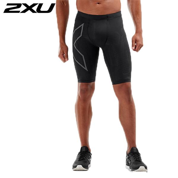 c[E^CYE[ 2XU MCS RUN COMPRESSION SHORTS MCS  RvbV V[c MA5331B-BLKBRF ^Cc ap-m-tights