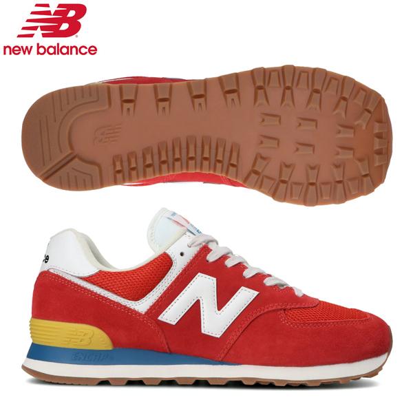 スニーカー ニューバランス 赤 メンズファッション Favofavoitems