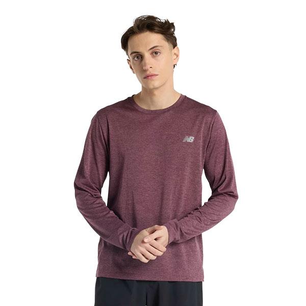 ニューバランス Tシャツ Athletics ロングスリーブTシャツ MT41256FDP new balance【メンズ】ランニング ap-m-shirt
