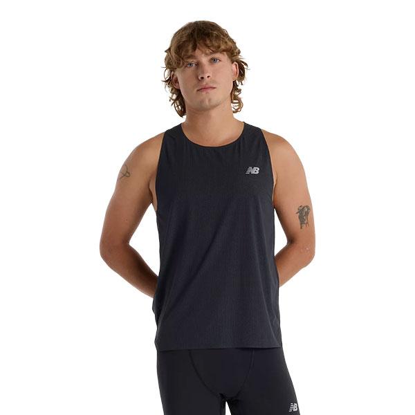 ニューバランス ウエア Race Day ウルトラライトシングレット MT51205BK new balance【メンズ】ランニング 25FW ap-m-shirt