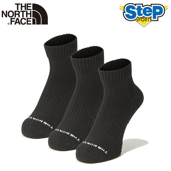 ノースフェイス ソックスアンイーブン ドライ 3P アンクル NN82303-K THE NORTH FACE Running Uneven Dry 3P Ankle【メンズ】【レディース】3足 靴下
