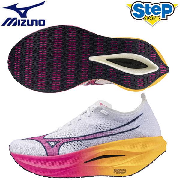ミズノ ランニングシューズ ウエーブリベリオンプロ 3 U1GD253311 mizuno WAVE REBELLION PRO 3【メンズ】【レディース】レーサー 25AW 25FW cat-run  HANABI