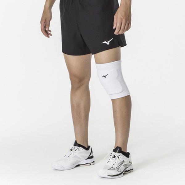 ゆうパケット [ミズノ] 膝サポーター【ミドルパッド】 V2MYA00101 バレーボール 【VB】