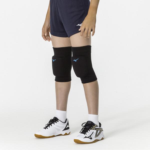 [ミズノ] ジュニア膝サポーター【2個セット／ソフトパッド】  V2MYA40092.F バレーボール 【VB】