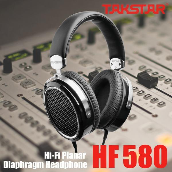 Takstar フラットダイアフラム ヘッドフォン HF580 日本代理店保証付き