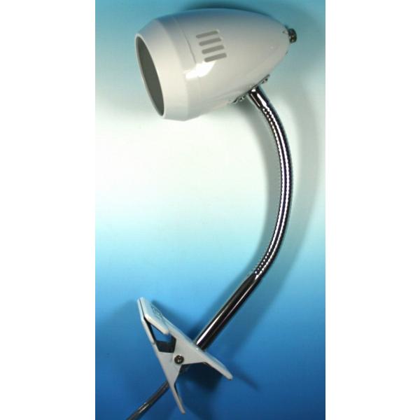 フレキシブルアームでお好みの角度に調整できます。クリップで挟むだけ。必要な時に必要な場所へ設置可能。角度調整可能。写真撮影の照明などにもお使いいただけます。電球の交換が可能。お好みの電球に交換して使うことが出来ます。ケーブルの長さ：1.8m...