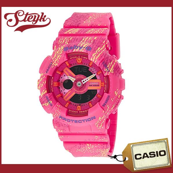 Casio Ba 110tx 4a カシオ 腕時計 アナデジ Baby G レディース ピンク Casio Ba 110tx 4a Steyk 通販 Yahoo ショッピング