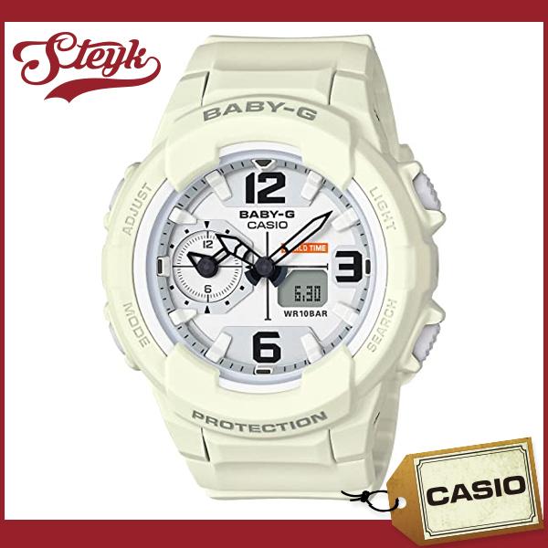 Casio Bga 230 7b2 カシオ 腕時計 アナデジ Baby G レディース ホワイト Casio Bga 230 7b2 Steyk 通販 Yahoo ショッピング